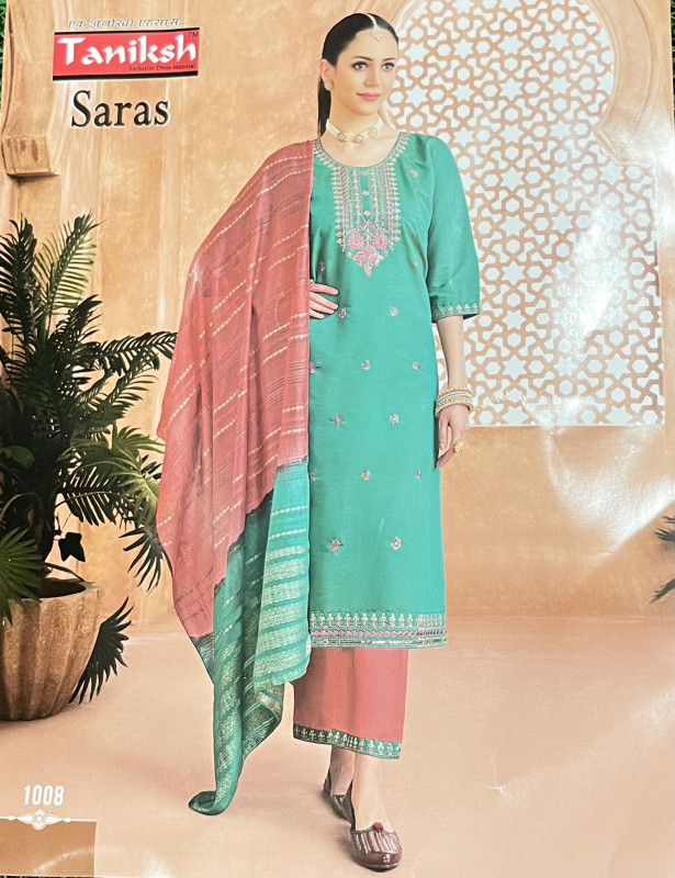CHANDERI SILK DRESSES