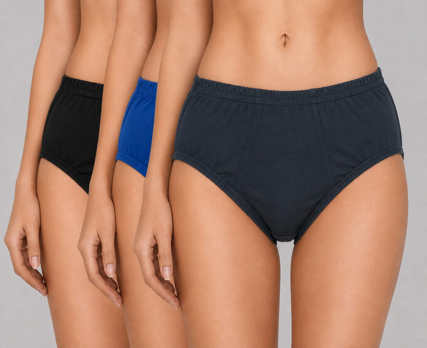 ALFA PLAIN PANTIES (3PC PACK)