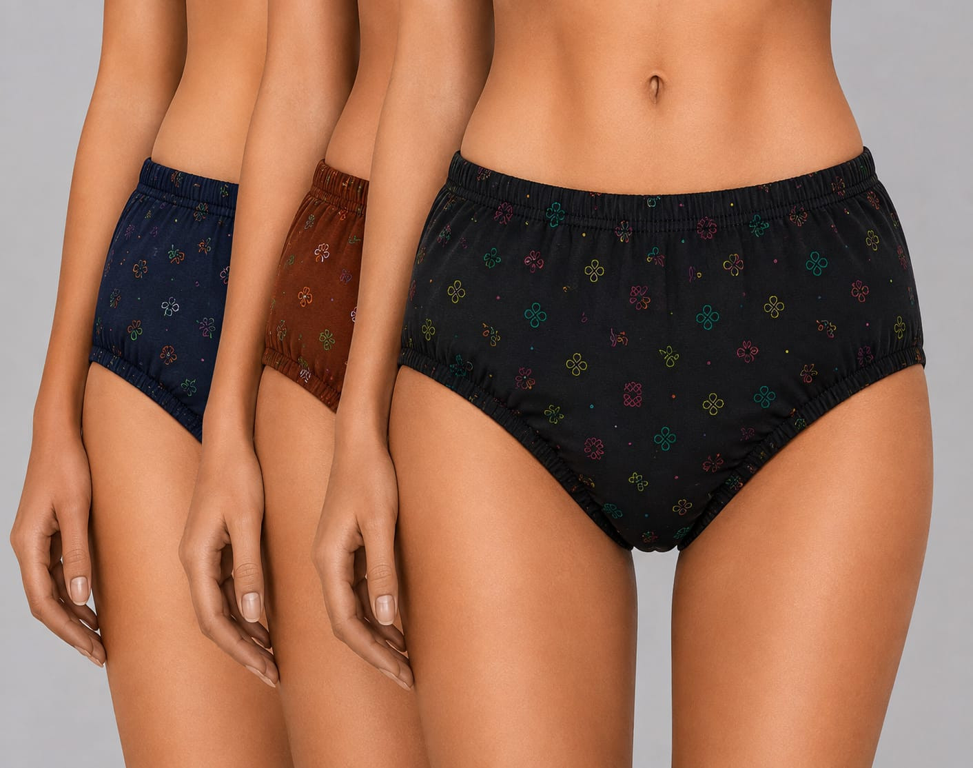 ALFA PRINT PANTIES (3PC PACK)