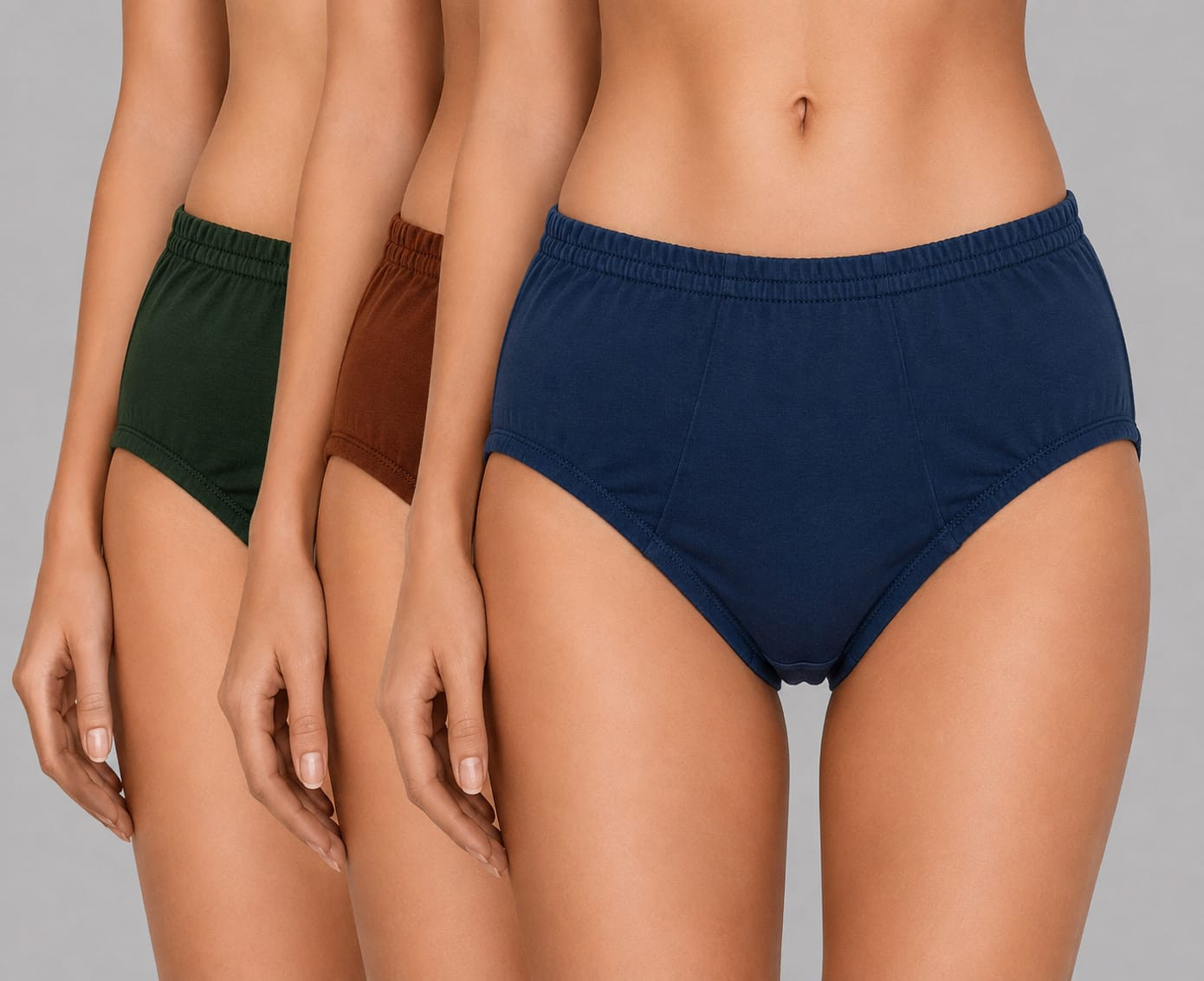 ALFA PLAIN PANTIES (3PC PACK)