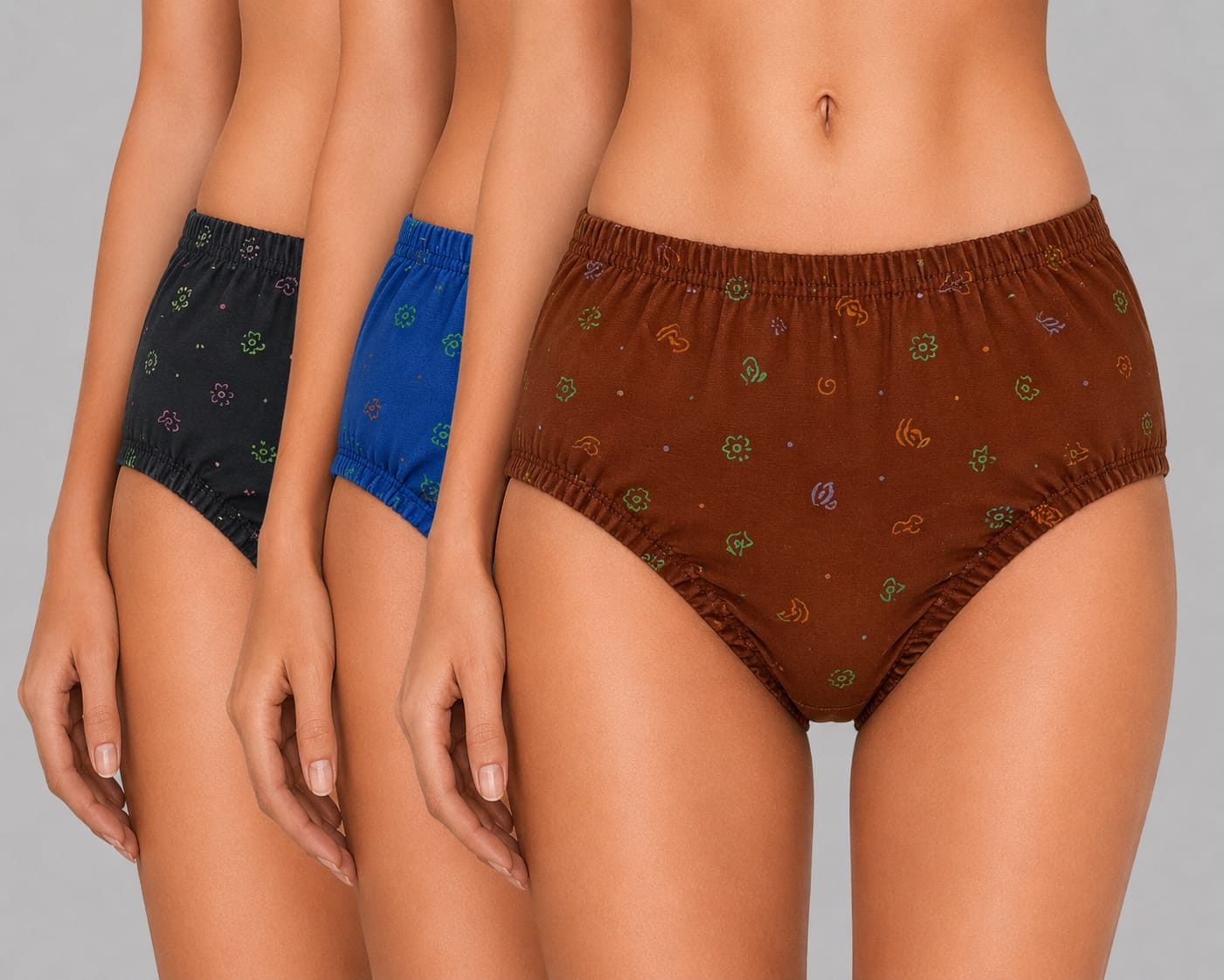 ALFA PRINT PANTIES (3PC PACK)