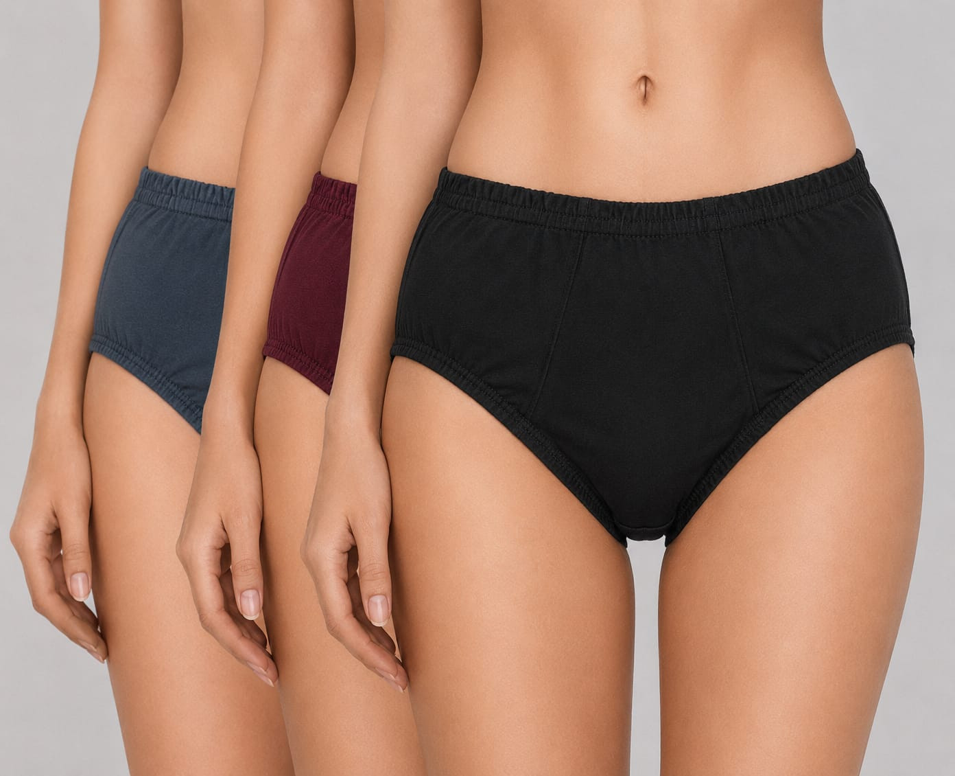 ALFA PLAIN PANTIES (3PC PACK)